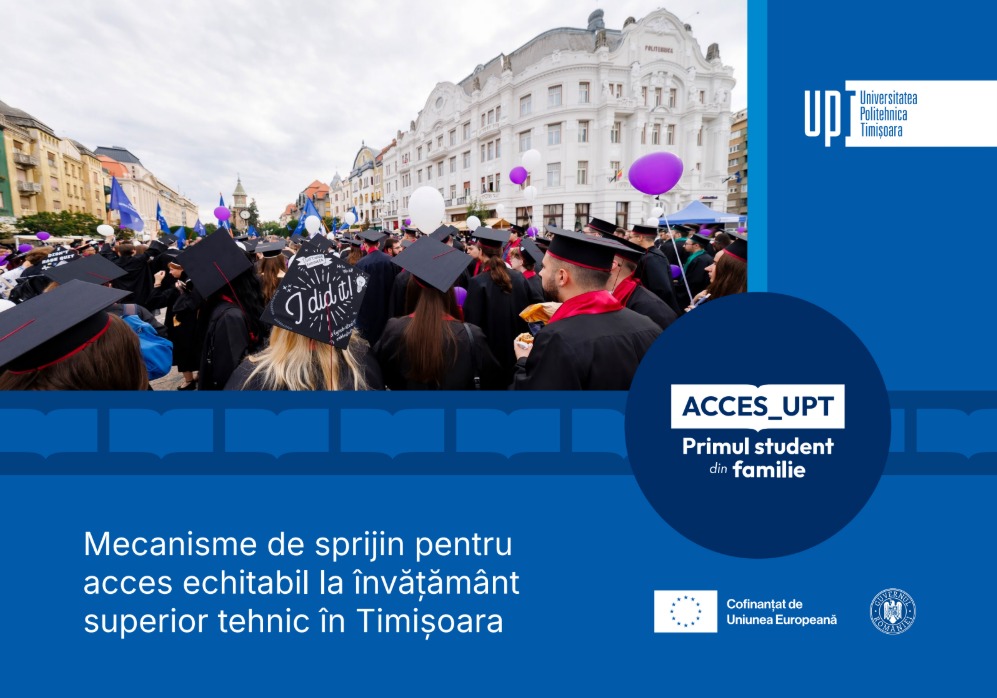 Au început înscrierile pentru elevi în proiectul ACCES_UPT