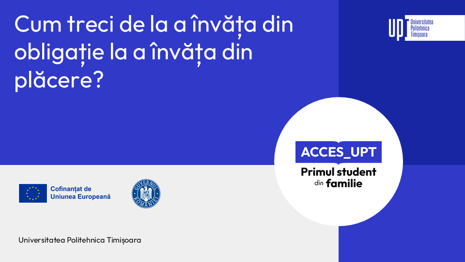 De la obligație la motivație: atelier dedicat studenților în cadrul Centrului de Învățare Remedială