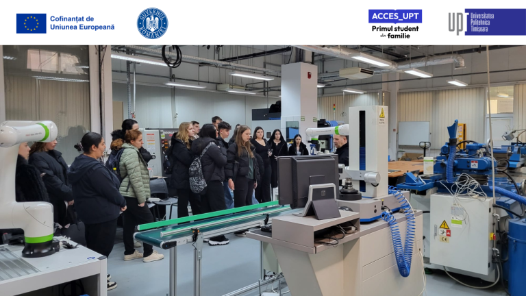 Elevii de la Liceul Tehnologic de Industrie Alimentară au descoperit campusul UPT