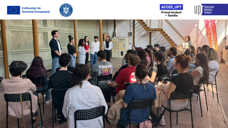 Teatru forum pentru studenți la UPT Campus Creativ