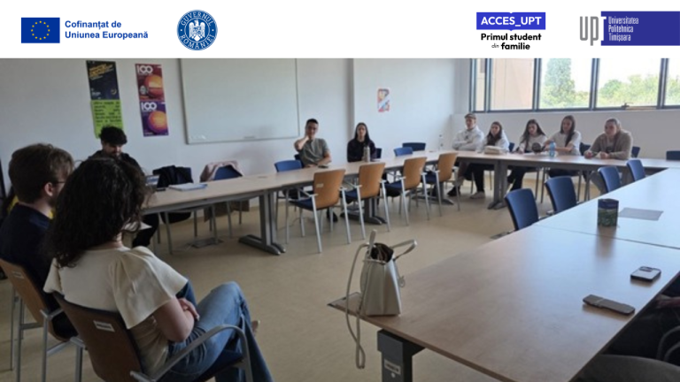Întâlnire a elevilor de la Liceul Tehnologic „I.C. Brătianu” cu alumni UPT