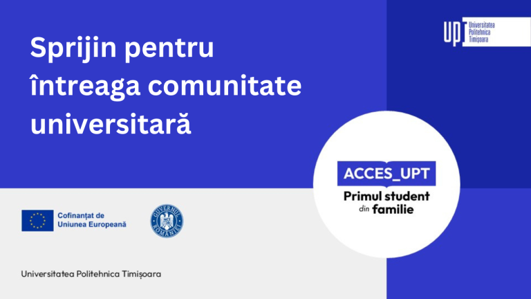 Bunele practici în lucrul cu studenții cu dizabilități – sprijin pentru întreaga comunitate universitară