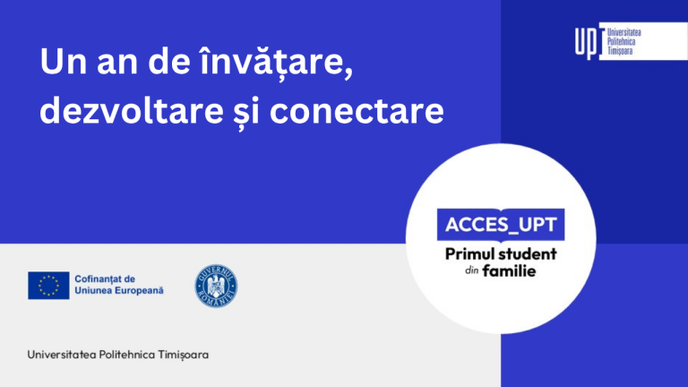 Un an de învățare, dezvoltare și conectare
